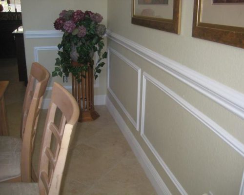 chair rails crown molding coral springs fl 3